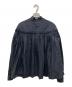 SCYE（サイ）の古着「リネン高密度チンツタックシャツ」｜ネイビー