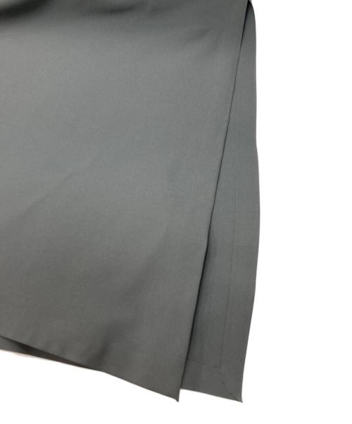 HYKE（ハイク）HYKE (ハイク) バルーンスリーブドレス ワンピース グレー サイズ:2の古着・服飾アイテム