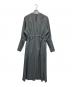 HYKE (ハイク) バルーンスリーブドレス ワンピース グレー サイズ:2：17000円
