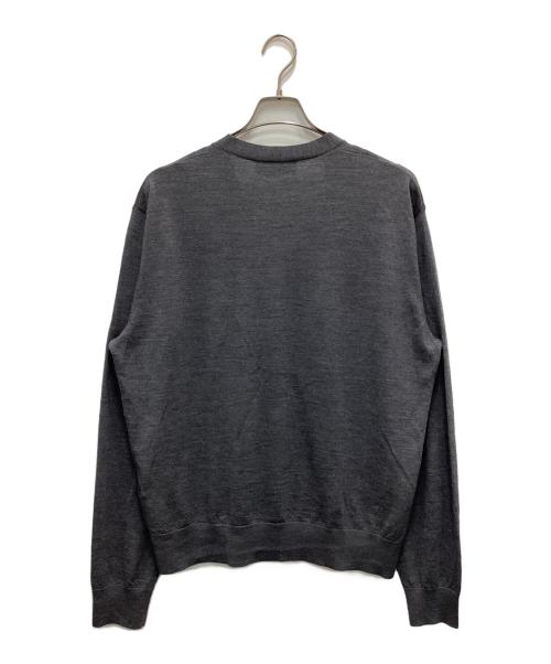 DSQUARED2（ディースクエアード）DSQUARED2 (ディースクエアード) ニットカーディガン グレー サイズ:Lの古着・服飾アイテム