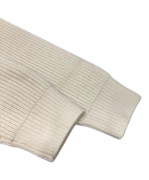 FRED PERRY（フレッドペリー）FRED PERRY (フレッドペリー) ローゲージニットポロシャツ ベージュ サイズ:36の古着・服飾アイテム