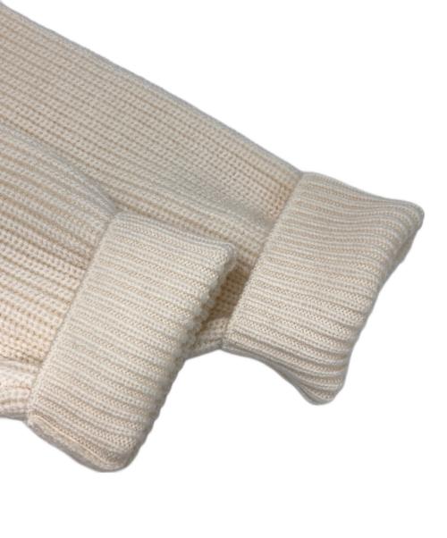 FRED PERRY（フレッドペリー）FRED PERRY (フレッドペリー) ローゲージニットポロシャツ ベージュ サイズ:36の古着・服飾アイテム