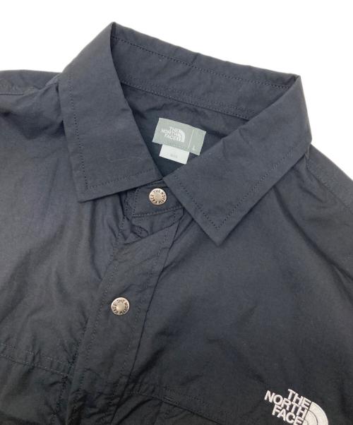 THE NORTH FACE（ザ ノース フェイス）THE NORTH FACE (ザ ノース フェイス) ロングスリーブ ヌプシ シャツ ブラック サイズ:L 未使用品の古着・服飾アイテム