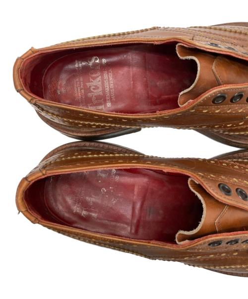 Tricker's（トリッカーズ）Tricker's (トリッカーズ) ウィングチップシューズ ブラウン サイズ:7の古着・服飾アイテム