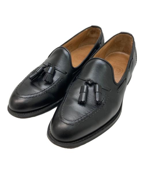 CHEANEY（チーニー）CHEANEY (チーニー) タッセルローファー ブラック サイズ:6 1/2の古着・服飾アイテム