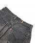 中古・古着 LEVI'S (リーバイス) 501後染めデニムパンツ ブラック サイズ:W33：13000円