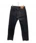 LEVI'S (リーバイス) 501後染めデニムパンツ ブラック サイズ:W33×L32：12000円