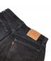 中古・古着 LEVI'S (リーバイス) 501後染めデニムパンツ ブラック サイズ:W33×L32：12000円