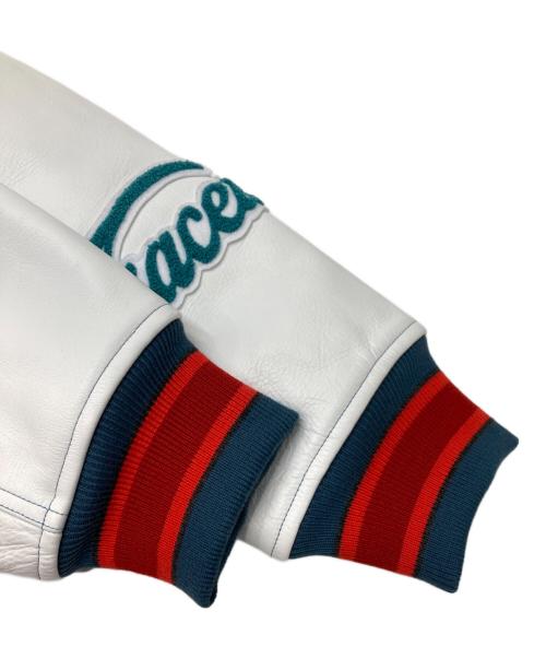 FACETASM（ファセッタズム）FACETASM (ファセッタズム) PATCHED STADIUM JACKET ブルー サイズ:3 未使用品の古着・服飾アイテム