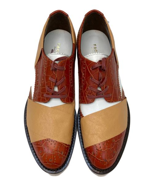 FACETASM（ファセッタズム）FACETASM (ファセッタズム) レザーシューズ ブラウン サイズ:35の古着・服飾アイテム