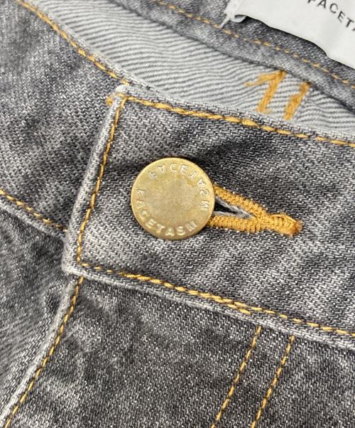 FACTOTUM（ファクトタム）FACTOTUM (ファクトタム) PATCHWORK DENIM PANTS グレー サイズ:4の古着・服飾アイテム