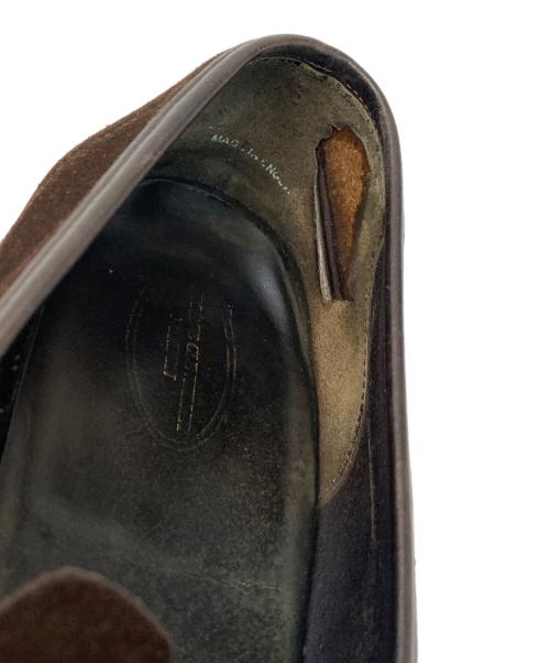 George Cleverley（ジョージクレバリ）George Cleverley (ジョージクレバリ) スエードローファー ブラウン サイズ:不明の古着・服飾アイテム