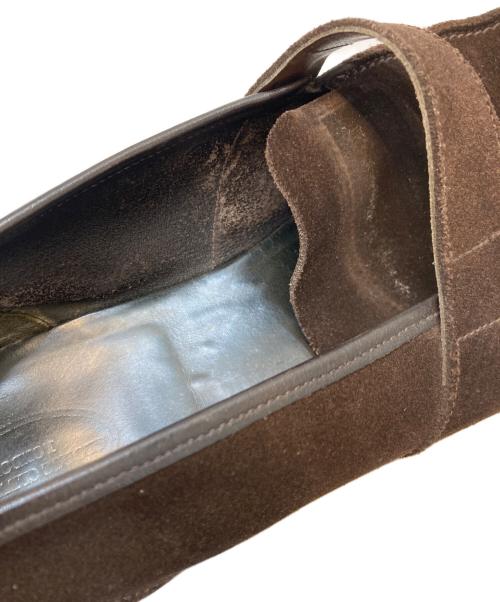 George Cleverley（ジョージクレバリ）George Cleverley (ジョージクレバリ) スエードローファー ブラウン サイズ:不明の古着・服飾アイテム