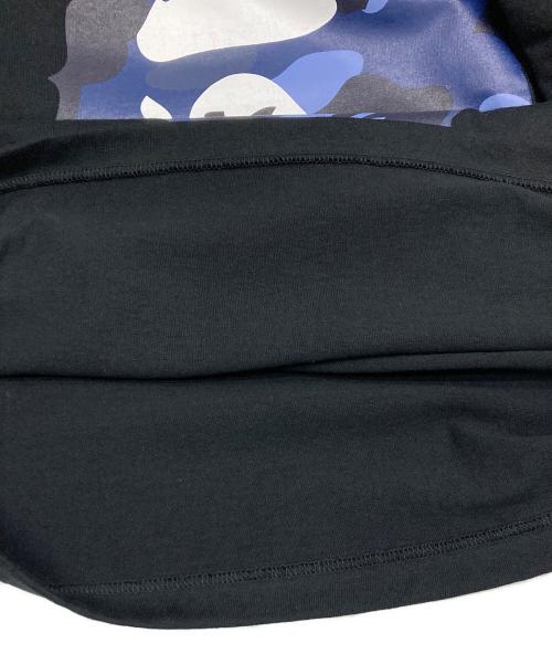 A BATHING APE（アベイシングエイプ）A BATHING APE (アベイシングエイプ) COLOR CAMO BY BATHING APE TEE ブラック サイズ:Lの古着・服飾アイテム