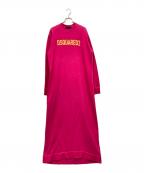 DSQUARED2ディースクエアード）の古着「ワンピース」｜ピンク