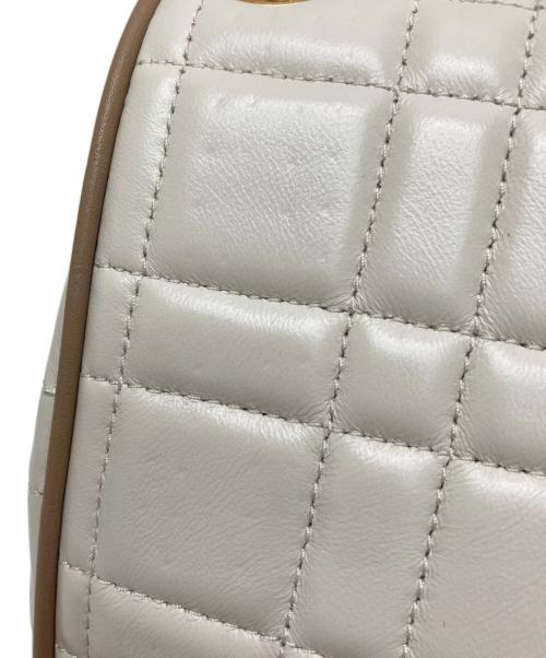 Kate Spade（ケイトスペード）Kate Spade (ケイトスペード) エブリン キルテッド ミディアム コンバーチブル ショルダーバッグ ホワイトの古着・服飾アイテム