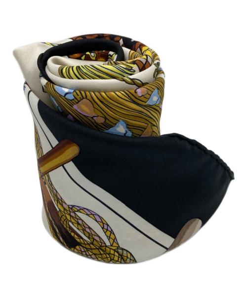 HERMES（エルメス）HERMES (エルメス) Passementerie ホワイト×ブラックの古着・服飾アイテム