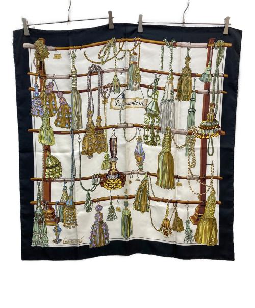 HERMES（エルメス）HERMES (エルメス) Passementerie ホワイト×ブラックの古着・服飾アイテム