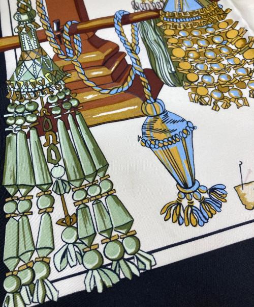 HERMES（エルメス）HERMES (エルメス) Passementerie ホワイト×ブラックの古着・服飾アイテム