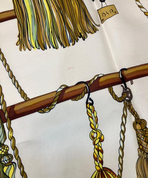 HERMES（エルメス）HERMES (エルメス) Passementerie ホワイト×ブラックの古着・服飾アイテム