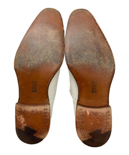 BROOKS BROTHERS（ブルックスブラザーズ）BROOKS BROTHERS (ブルックスブラザーズ) レースアップシューズ ホワイト サイズ:9Dの古着・服飾アイテム