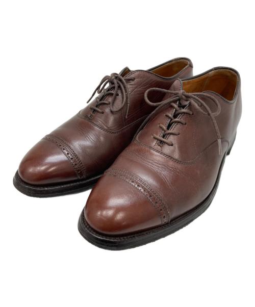UNITED ARROWS（ユナイテッドアローズ）UNITED ARROWS (ユナイテッドアローズ) ALDEN (オールデン) ストレートチップシューズ ブラウン サイズ:7 1/2の古着・服飾アイテム