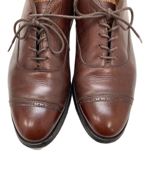 UNITED ARROWS（ユナイテッドアローズ）UNITED ARROWS (ユナイテッドアローズ) ALDEN (オールデン) ストレートチップシューズ ブラウン サイズ:7 1/2の古着・服飾アイテム