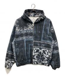 amok（アモク）の古着「PERSIAN PRINTED ZIPUP HOODIE」｜ネイビー