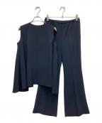 anuansアニュアンス）の古着「バックディテールセットアップ」｜ネイビー