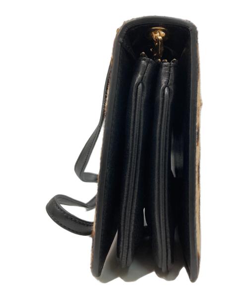 DOLCE & GABBANA（ドルチェ＆ガッバーナ）DOLCE & GABBANA (ドルチェ＆ガッバーナ) レオパード柄ショルダーバッグ ブラウンの古着・服飾アイテム