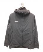 MAMMUTマムート）の古着「ライムインサレーションフレックスフーデッドジャケット」｜ブラック