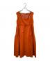 FOXEY NEWYORK（フォクシーニューヨーク）の古着「レディエンパイアワンピース」｜オレンジ
