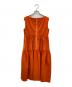 FOXEY NEWYORK (フォクシーニューヨーク) レディエンパイアワンピース オレンジ サイズ:38：9000円