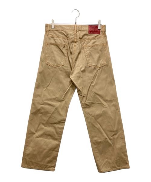 DAYTONA（デイトナ）DAYTONA (デイトナ) ドッキングデニムパンツ インディゴ×ベージュ サイズ:32の古着・服飾アイテム