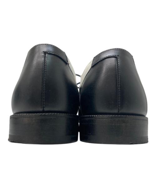 Lloyd footwear（ロイドフットウェア）Lloyd footwear (ロイドフットウェア) バイカラーUチップシューズ ブラック×ホワイト サイズ:8 1/2Eの古着・服飾アイテム