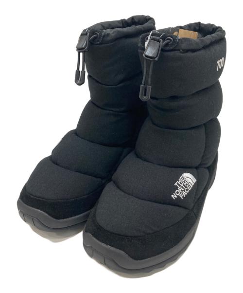 THE NORTH FACE（ザ ノース フェイス）THE NORTH FACE (ザ ノース フェイス) オービット ヌプシ ダウン ブーティ ブラック サイズ:26 未使用品の古着・服飾アイテム