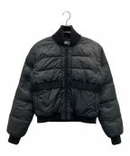 adidas×STELLA McCARTNEYアディダス×ステラマッカートニー）の古着「パテッドボンバージャケット」｜ブラック