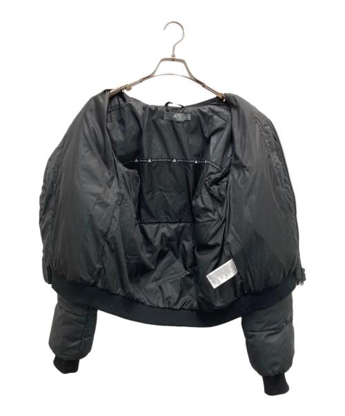 adidas（アディダス）adidas (アディダス) STELLA McCARTNEY (ステラマッカートニー) パテッドボンバージャケット ブラック サイズ:Sの古着・服飾アイテム