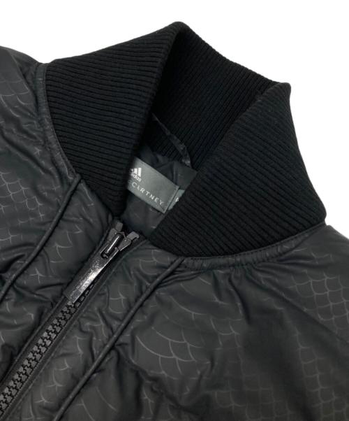 adidas（アディダス）adidas (アディダス) STELLA McCARTNEY (ステラマッカートニー) パテッドボンバージャケット ブラック サイズ:Sの古着・服飾アイテム