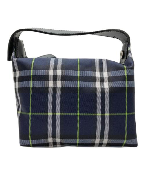 BURBERRY LONDON（バーバリーロンドン）BURBERRY LONDON (バーバリーロンドン) ミニハンドポーチ ネイビーの古着・服飾アイテム