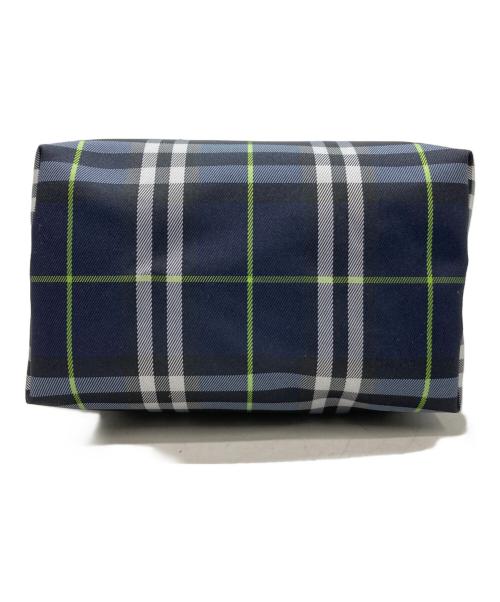 BURBERRY LONDON（バーバリーロンドン）BURBERRY LONDON (バーバリーロンドン) ミニハンドポーチ ネイビーの古着・服飾アイテム