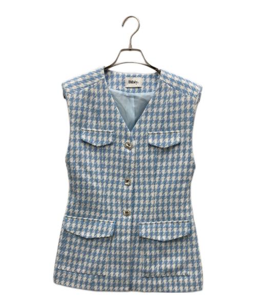 Bibiy.（ビビィ）Bibiy. (ビビィ) FRAN VEST ブルー サイズ:FREEの古着・服飾アイテム