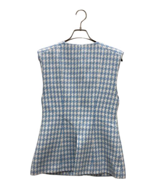 Bibiy.（ビビィ）Bibiy. (ビビィ) FRAN VEST ブルー サイズ:FREEの古着・服飾アイテム