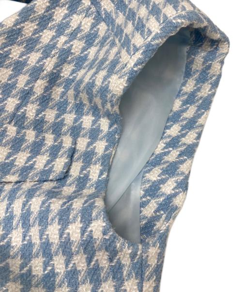 Bibiy.（ビビィ）Bibiy. (ビビィ) FRAN VEST ブルー サイズ:FREEの古着・服飾アイテム