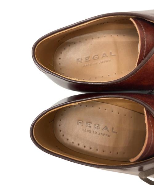 REGAL（リーガル）REGAL (リーガル) Uチップシューズ ブラウン サイズ:25 1/2aの古着・服飾アイテム