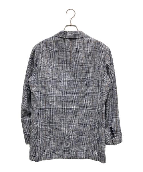 Brilla per il gusto（ブリッラ ペル イルグースト）Brilla per il gusto (ブリッラ ペル イルグースト) ミックスグレンチェックジャケット グレー サイズ:46の古着・服飾アイテム