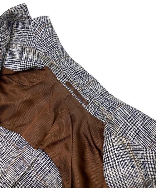 Brilla per il gusto（ブリッラ ペル イルグースト）Brilla per il gusto (ブリッラ ペル イルグースト) ミックスグレンチェックジャケット グレー サイズ:46の古着・服飾アイテム