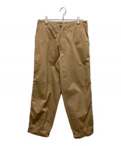 中古・古着通販】KOLOR (カラー) チェック テーパードパンツ ブラウン