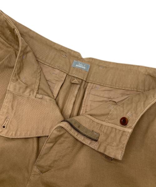 kolor/BEACON（カラービーコン）kolor/BEACON (カラービーコン) 製品染めチノクロスパンツ ブラウン サイズ:2の古着・服飾アイテム