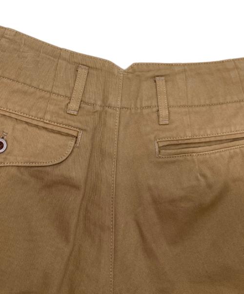 kolor/BEACON（カラービーコン）kolor/BEACON (カラービーコン) 製品染めチノクロスパンツ ブラウン サイズ:2の古着・服飾アイテム